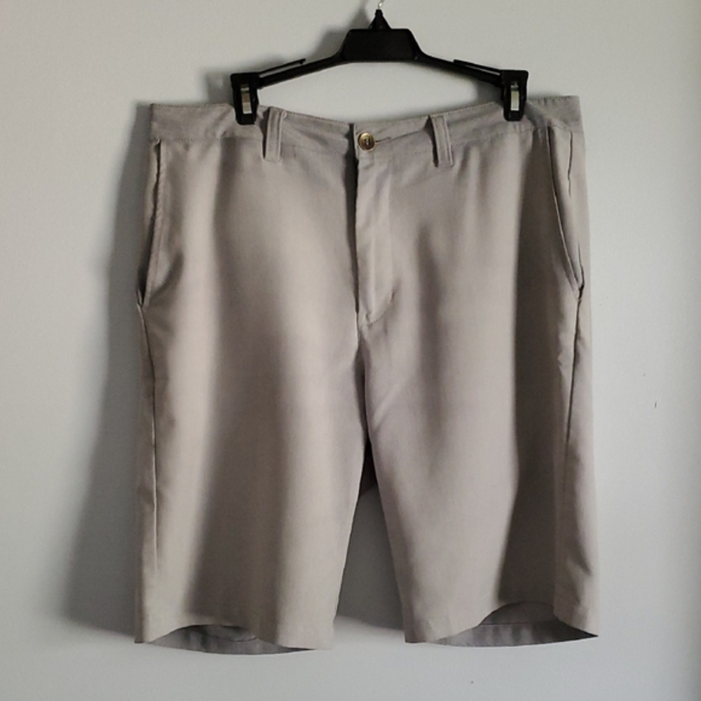 Travis Mathew Mens Gray Golf Casual Shorts 34